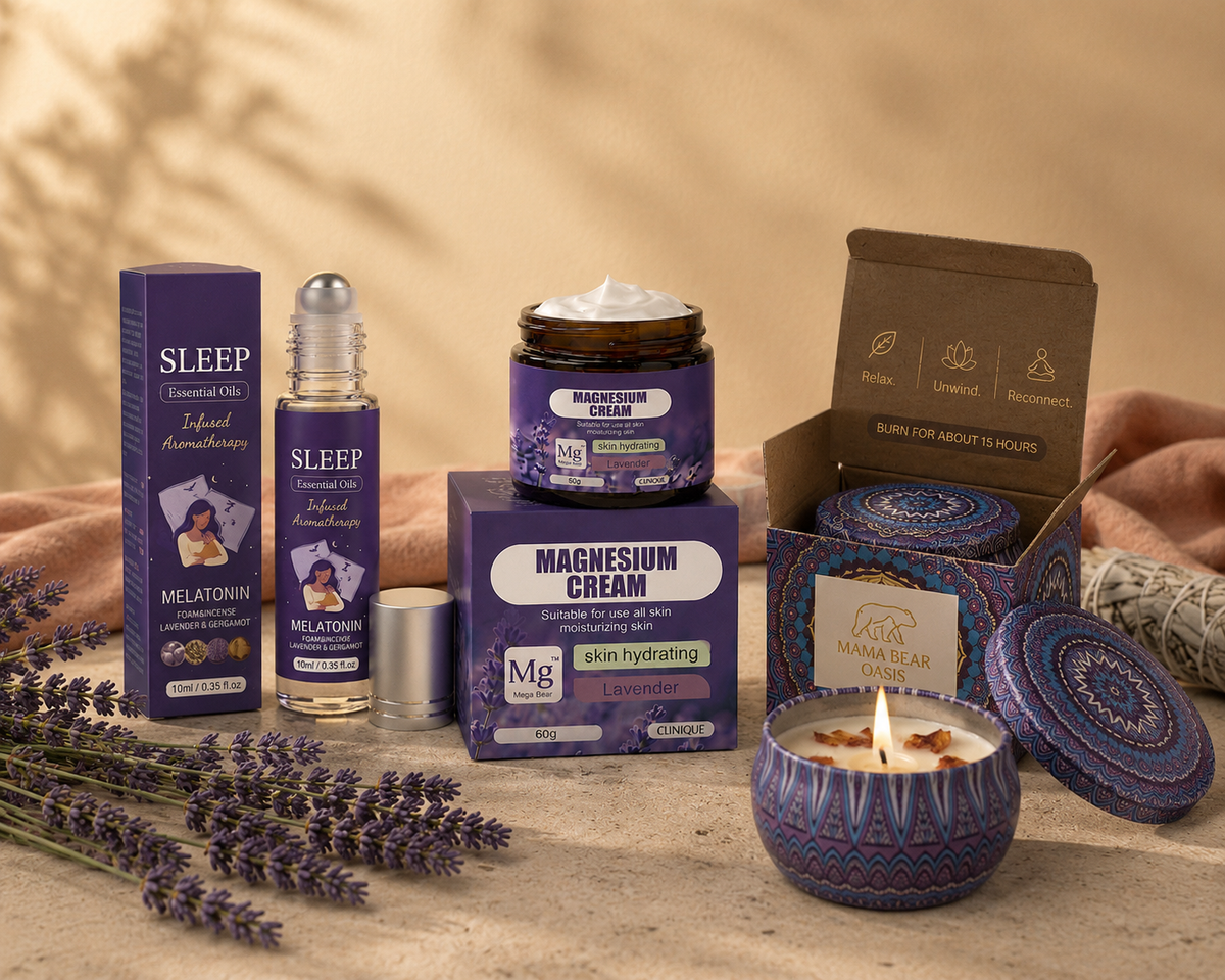 The Complete Ritual Trio โ Cream + Roll-On + Candle