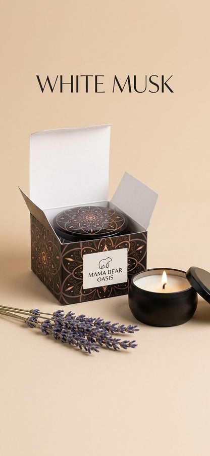 Vintage Soy Candle – Timeless Floral Scents, Pure Soy Wax