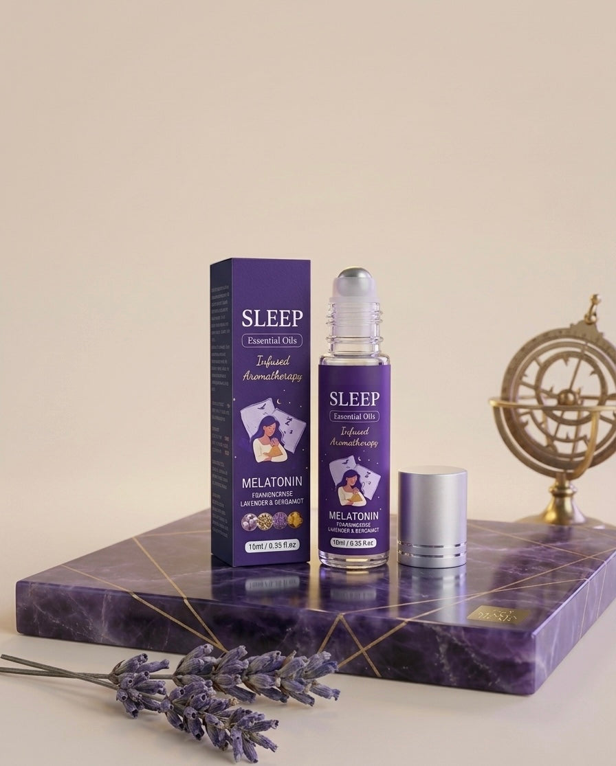 Magnesium & Lavender Sleep Roll-On – Fall Asleep Faster, Wake Up Restored
