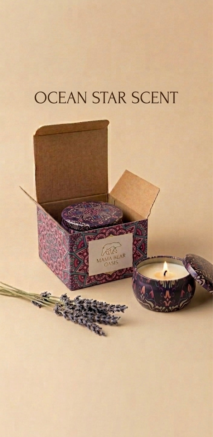 Vintage Soy Candle – Timeless Floral Scents, Pure Soy Wax