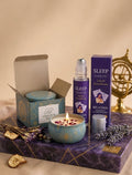 The Bedtime Ritual Bundle – Sleep Roll-On + Lavender Candle