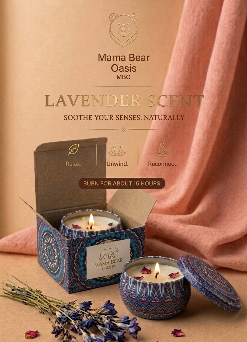 Vintage Soy Candle by Mama Bear Oasis – view 3