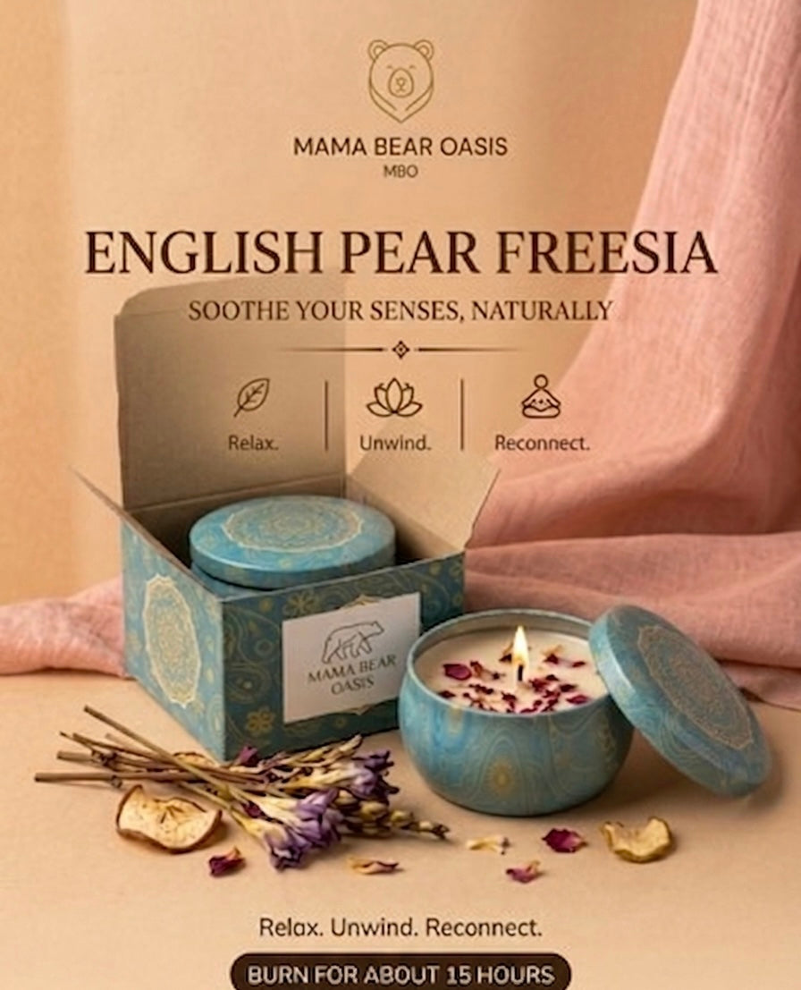 Vintage Soy Candle by Mama Bear Oasis – view 5