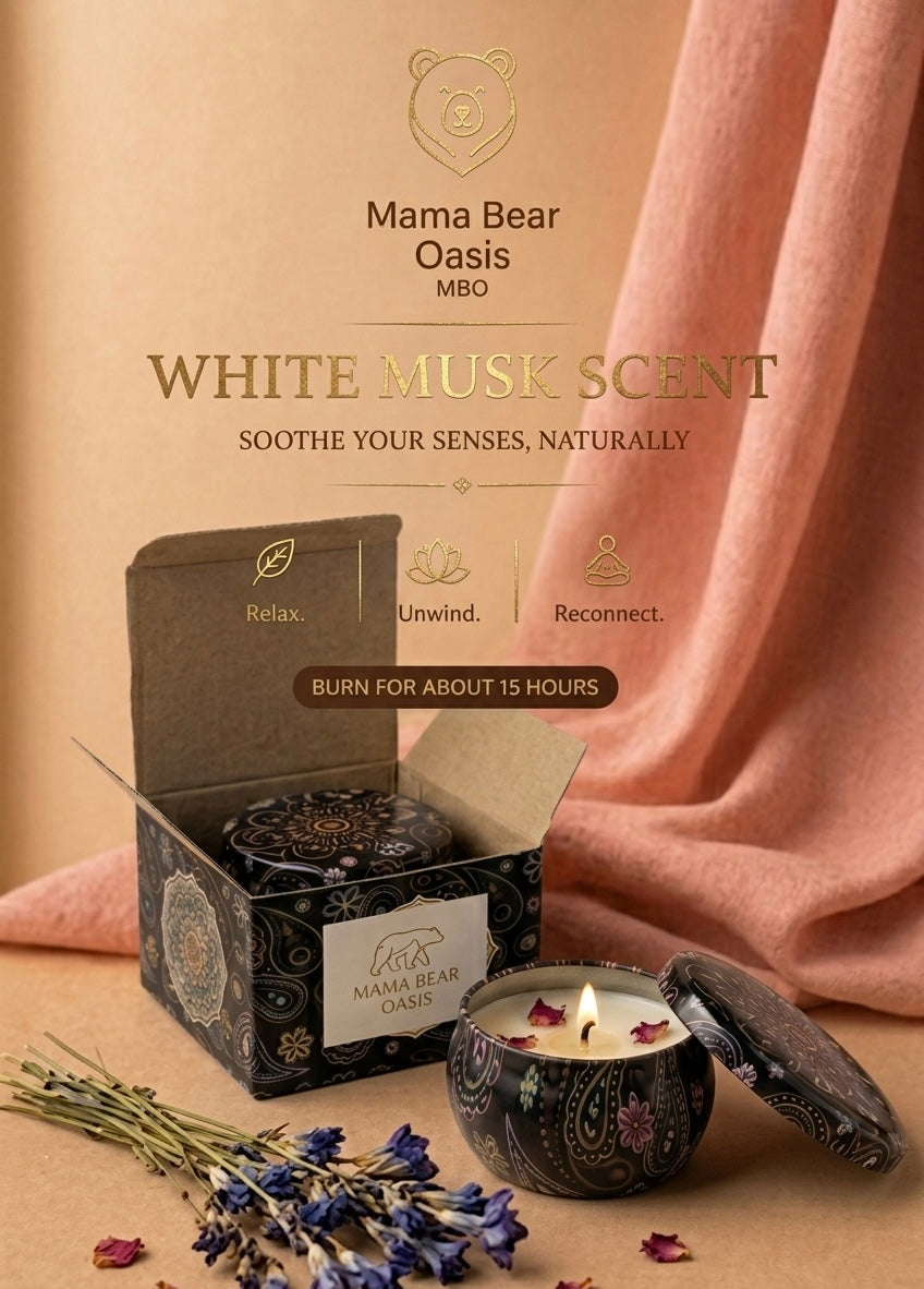 Vintage Soy Candle, Lavender scent