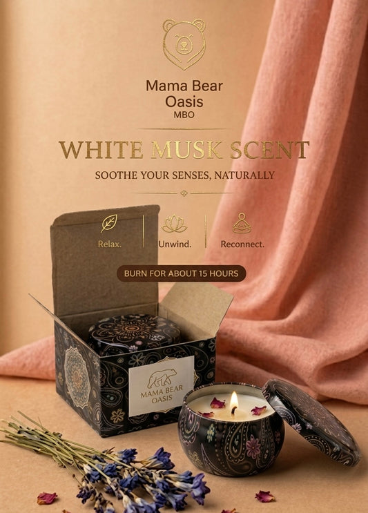 Vintage Soy Candle by Mama Bear Oasis