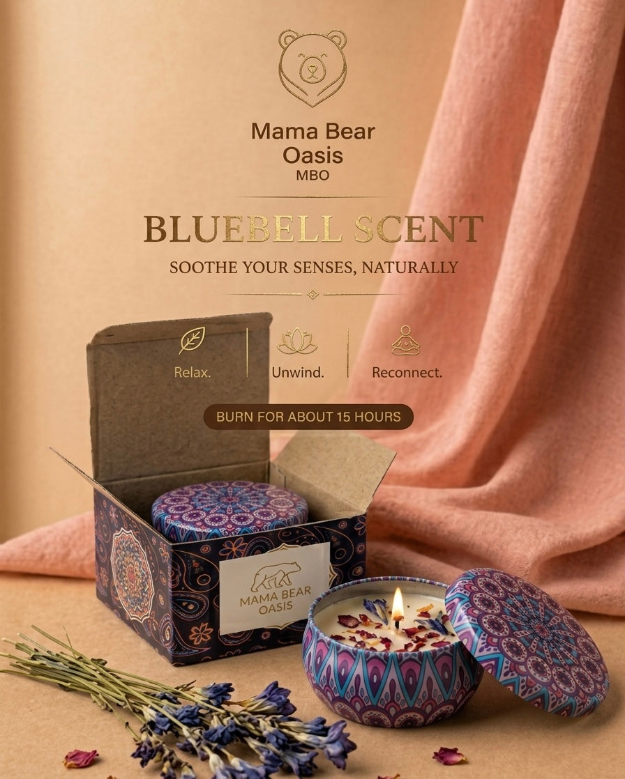 Vintage Soy Candle by Mama Bear Oasis – view 2